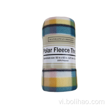 Nguồn cung cấp Trung Quốc Double Brush Polar Flece Flaneset Full In Fleece Chăn